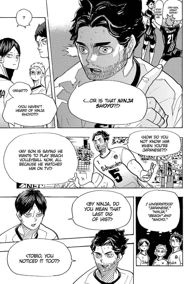 Haikyuu!! chapter 384 page 13