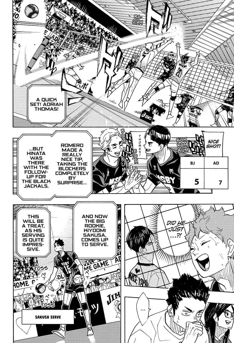 Haikyuu!! chapter 384 page 6