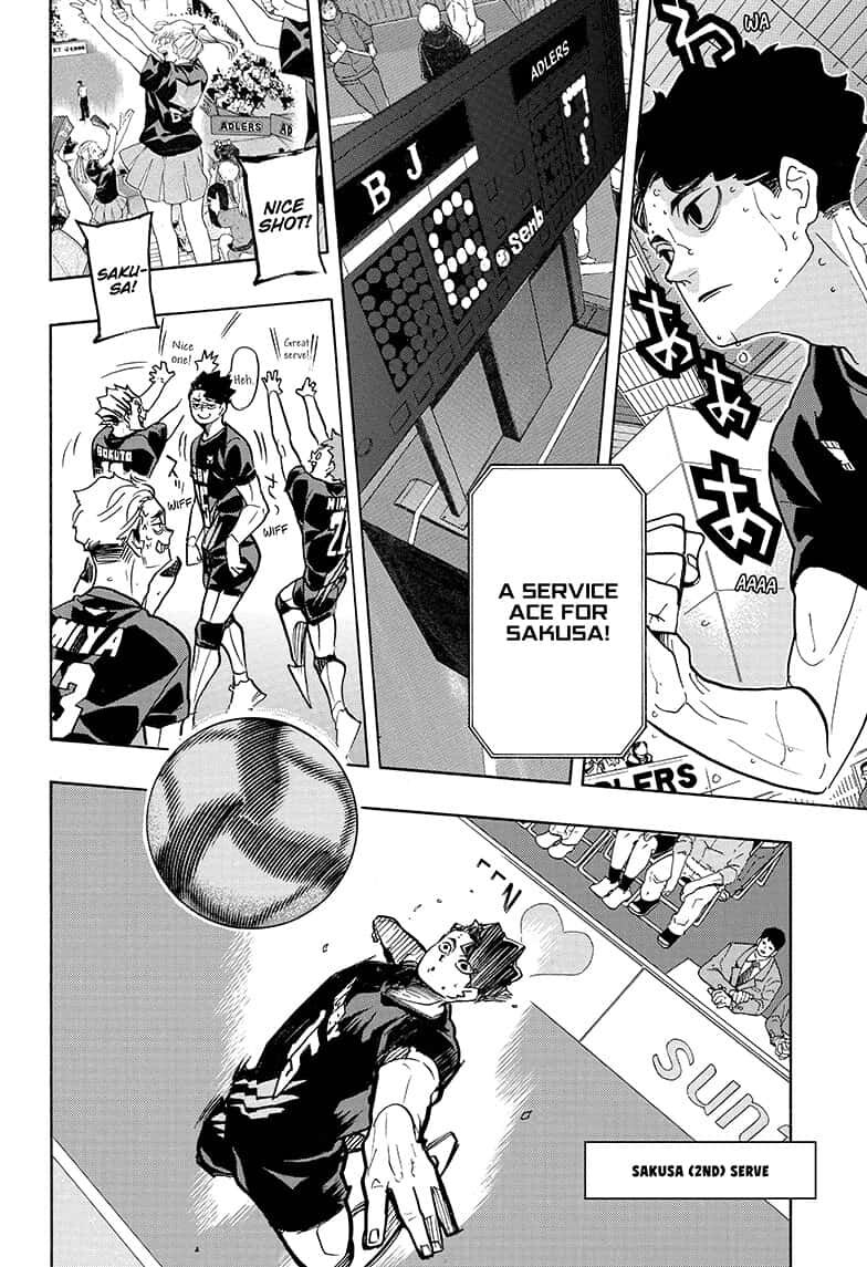Haikyuu!! chapter 384 page 8