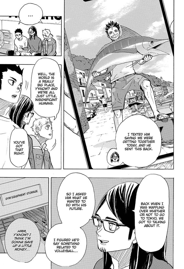Haikyuu!! chapter 386 page 4