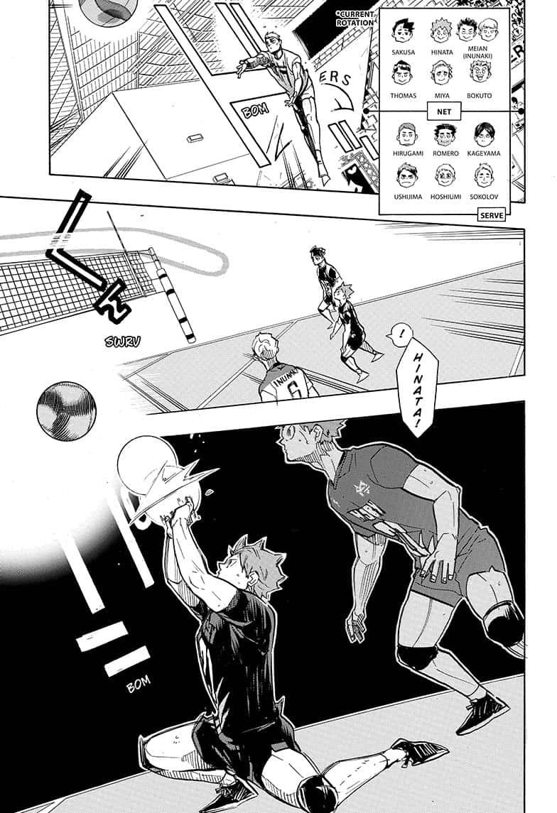 Haikyuu!! chapter 386 page 8