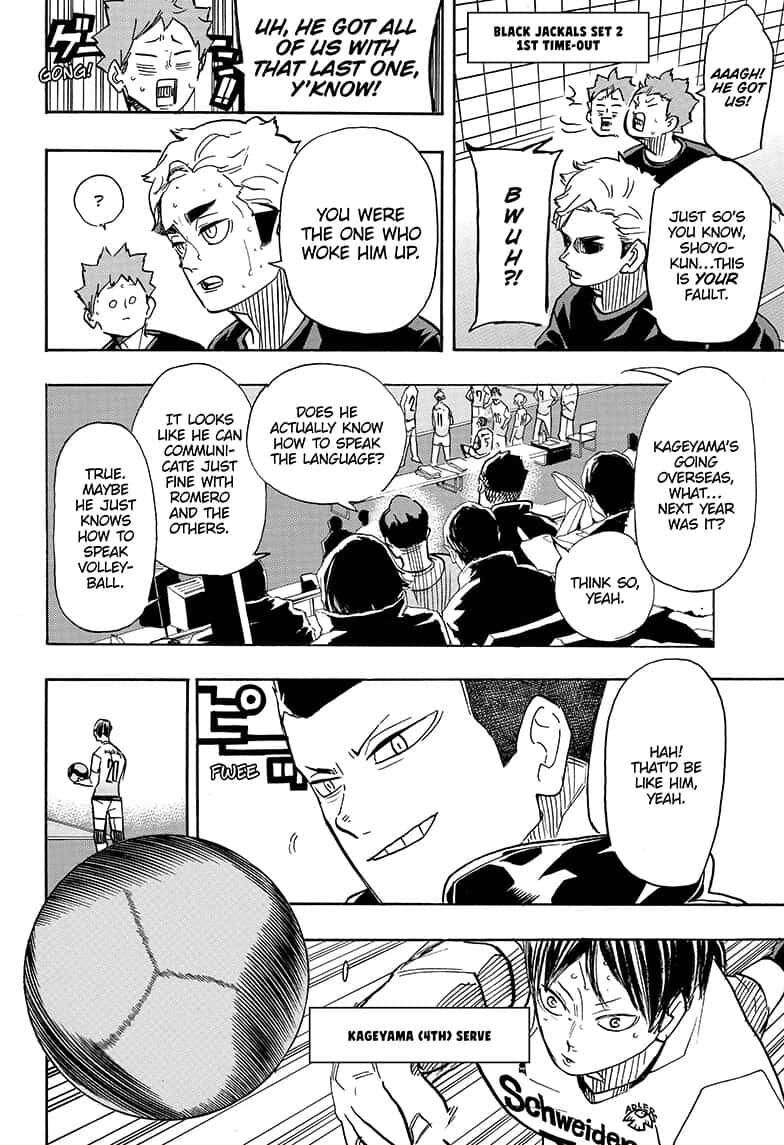 Haikyuu!! chapter 389 page 2