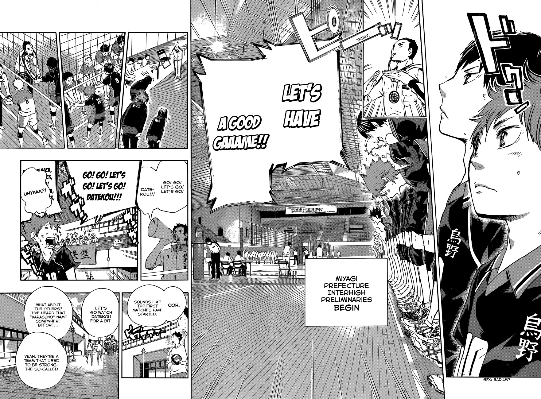 Haikyuu!! chapter 39 page 6