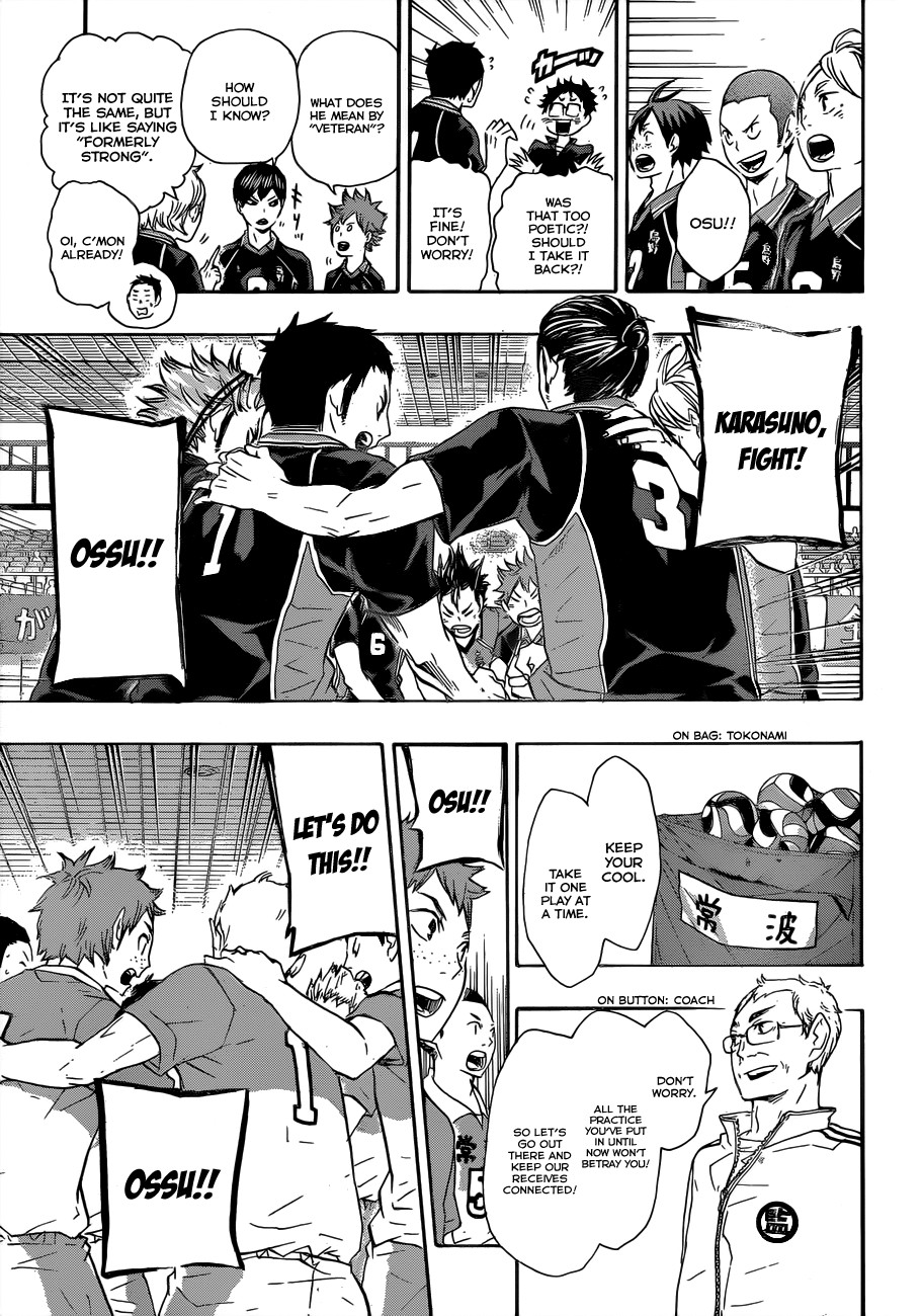 Haikyuu!! chapter 39 page 8