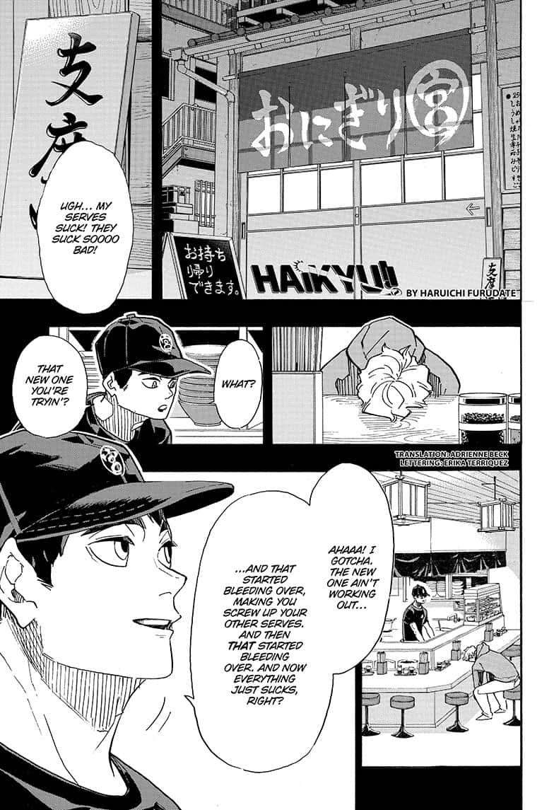Haikyuu!! chapter 391 page 1