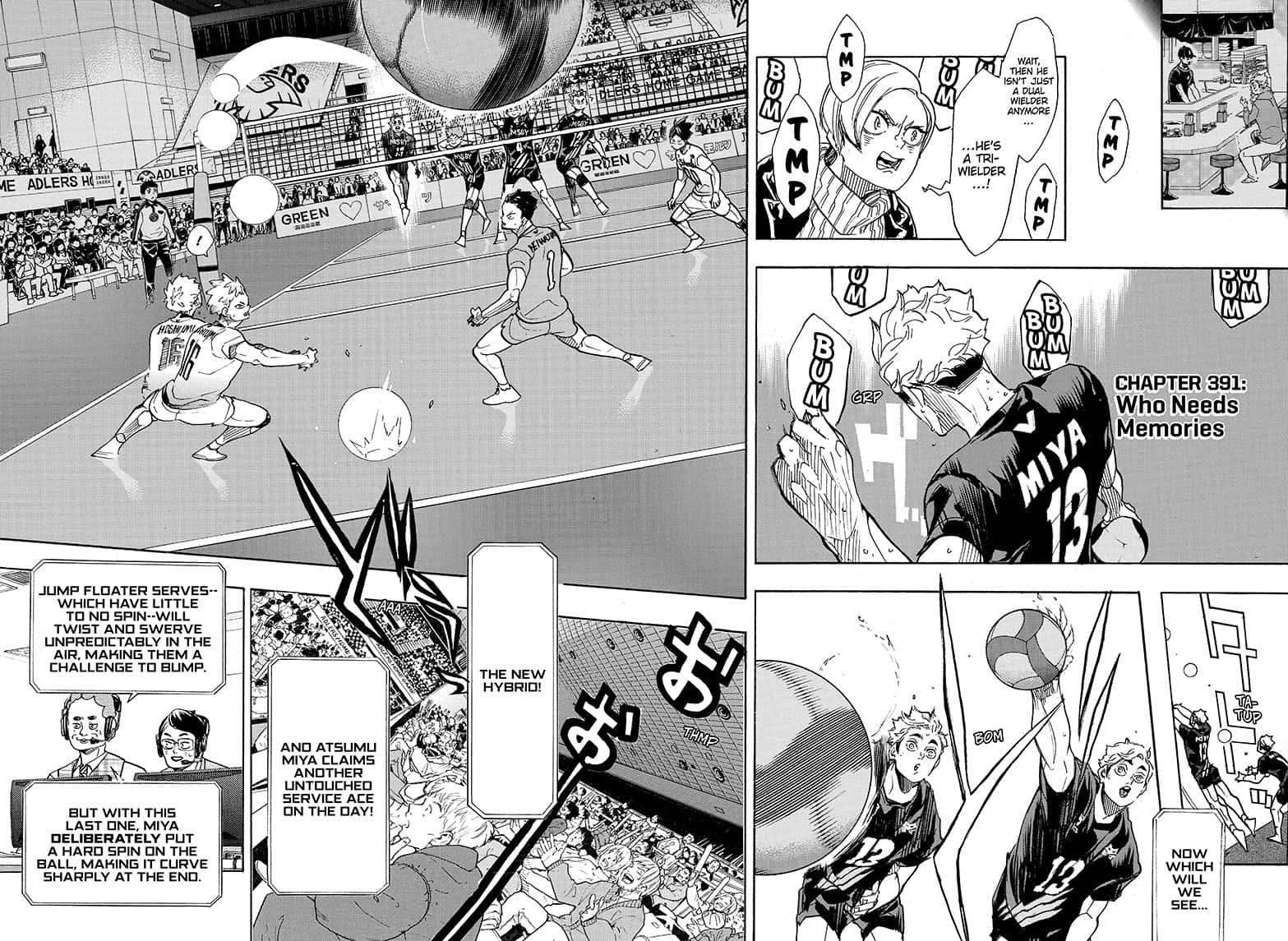 Haikyuu!! chapter 391 page 4