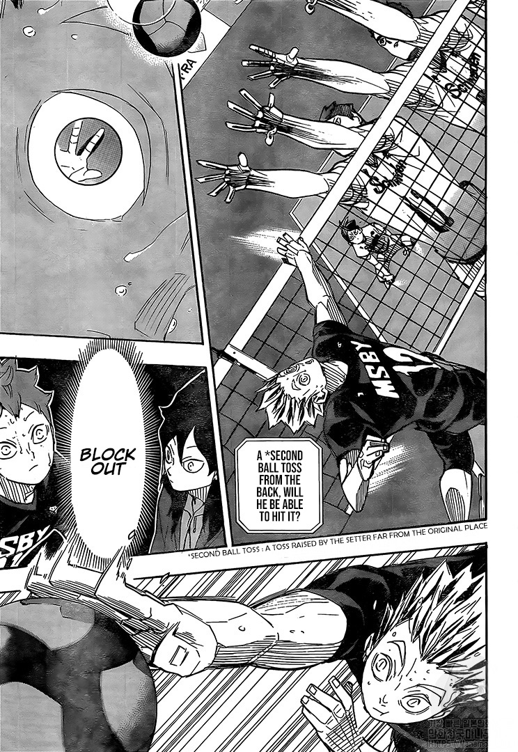 Haikyuu!! chapter 393 page 5