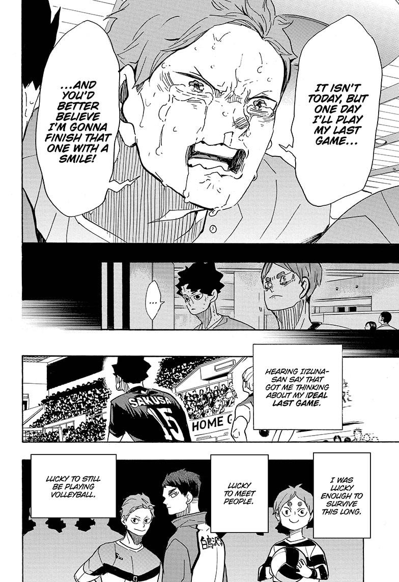 Haikyuu!! chapter 394 page 16