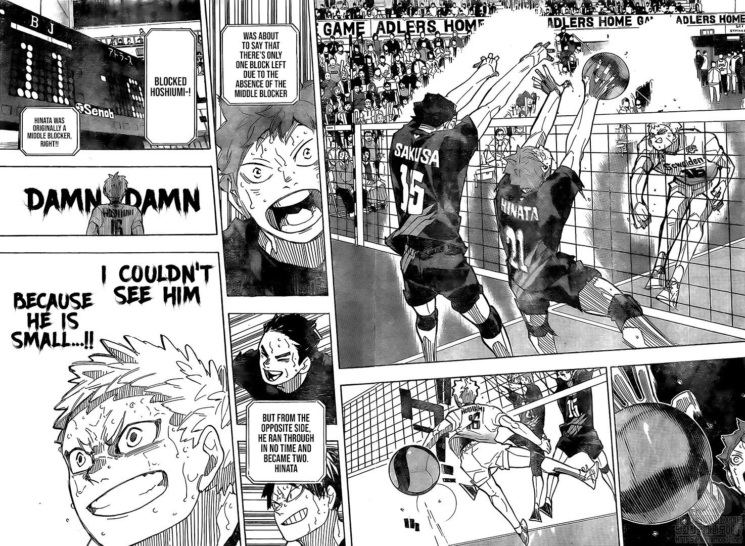 Haikyuu!! chapter 397 page 10
