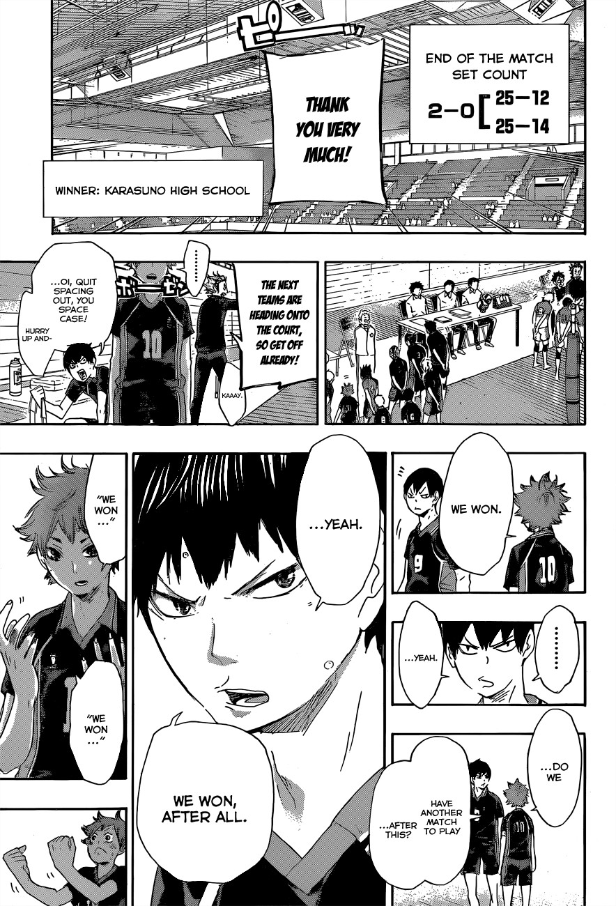 Haikyuu!! chapter 40 page 11