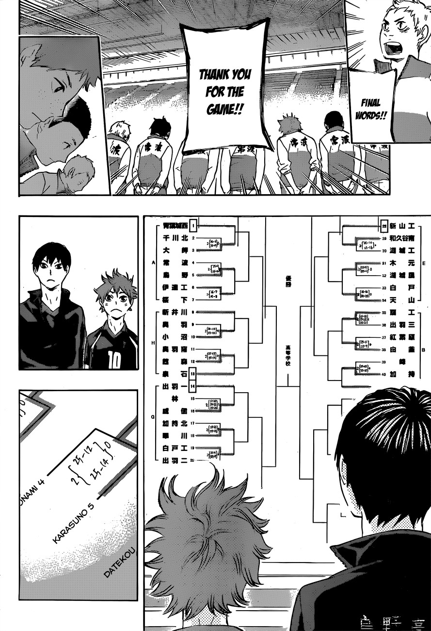 Haikyuu!! chapter 40 page 19