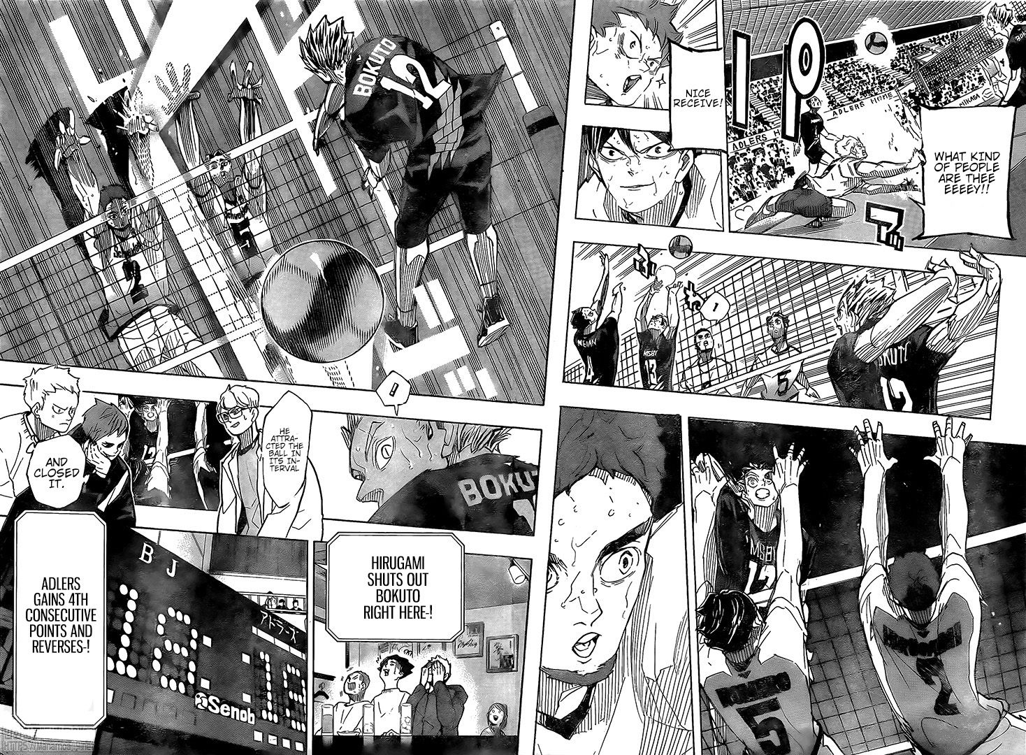 Haikyuu!! chapter 400 page 2