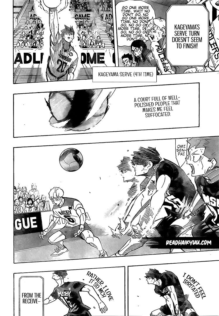 Haikyuu!! chapter 400 page 3