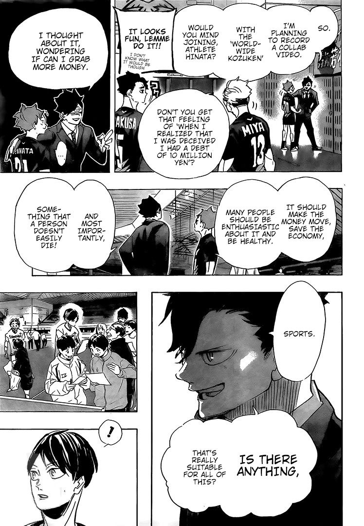 Haikyuu!! chapter 401 page 16