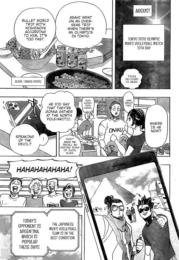 Haikyuu!! chapter 402 page 10
