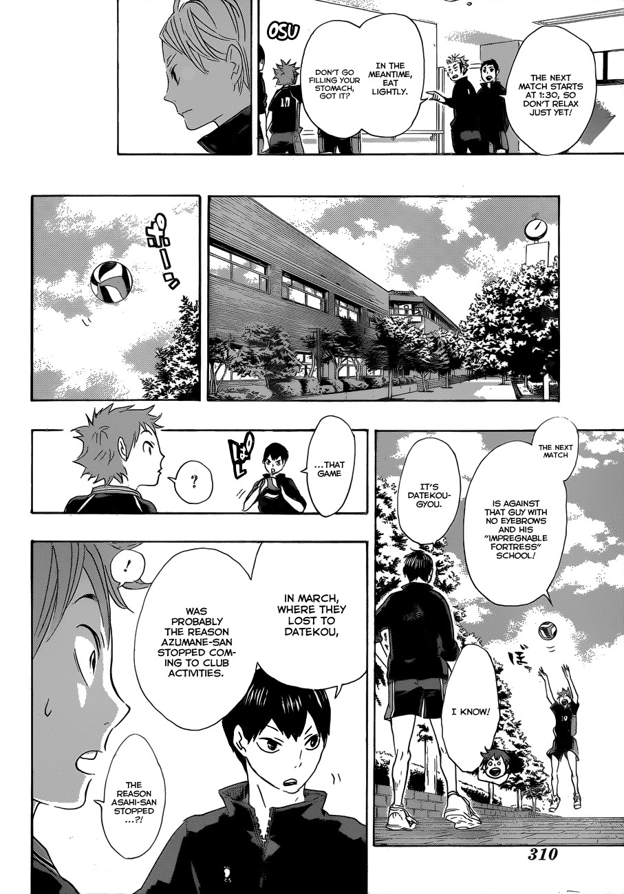 Haikyuu!! chapter 41 page 8