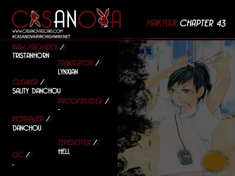 Haikyuu!! chapter 43 page 1