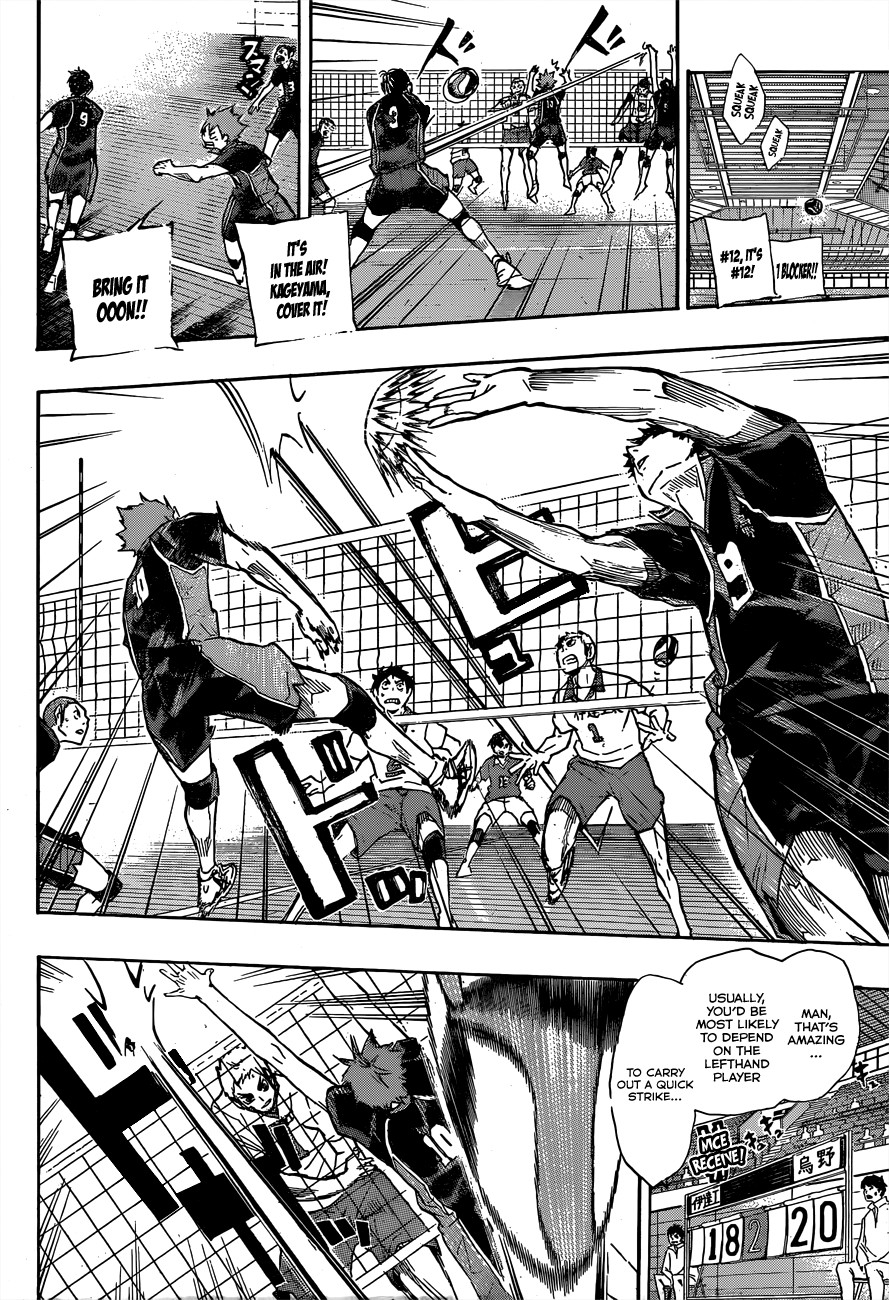 Haikyuu!! chapter 46 page 8