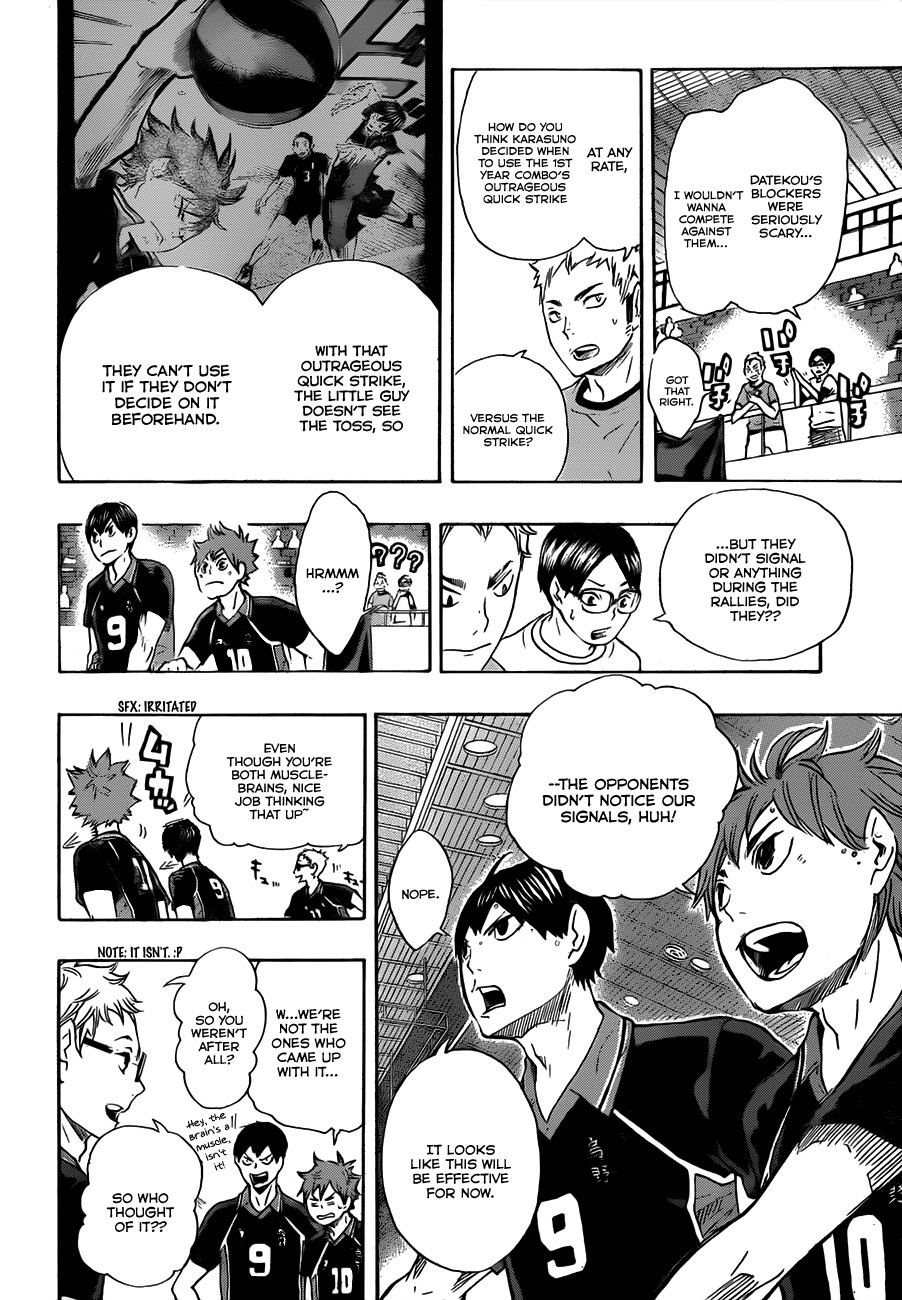 Haikyuu!! chapter 47 page 17