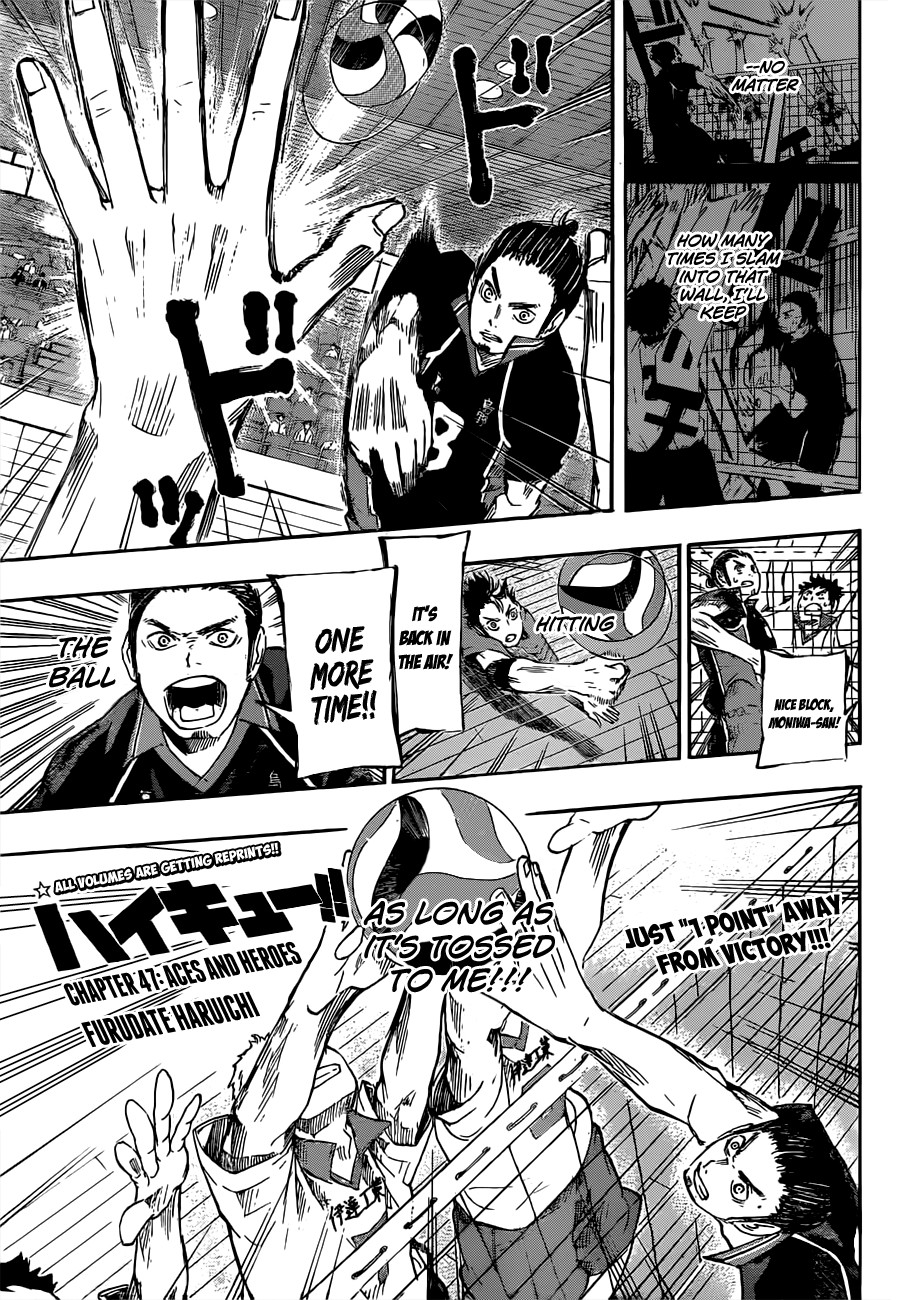 Haikyuu!! chapter 47 page 3