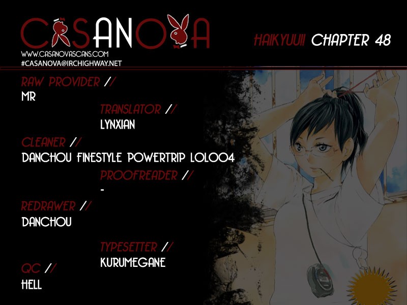 Haikyuu!! chapter 48 page 1