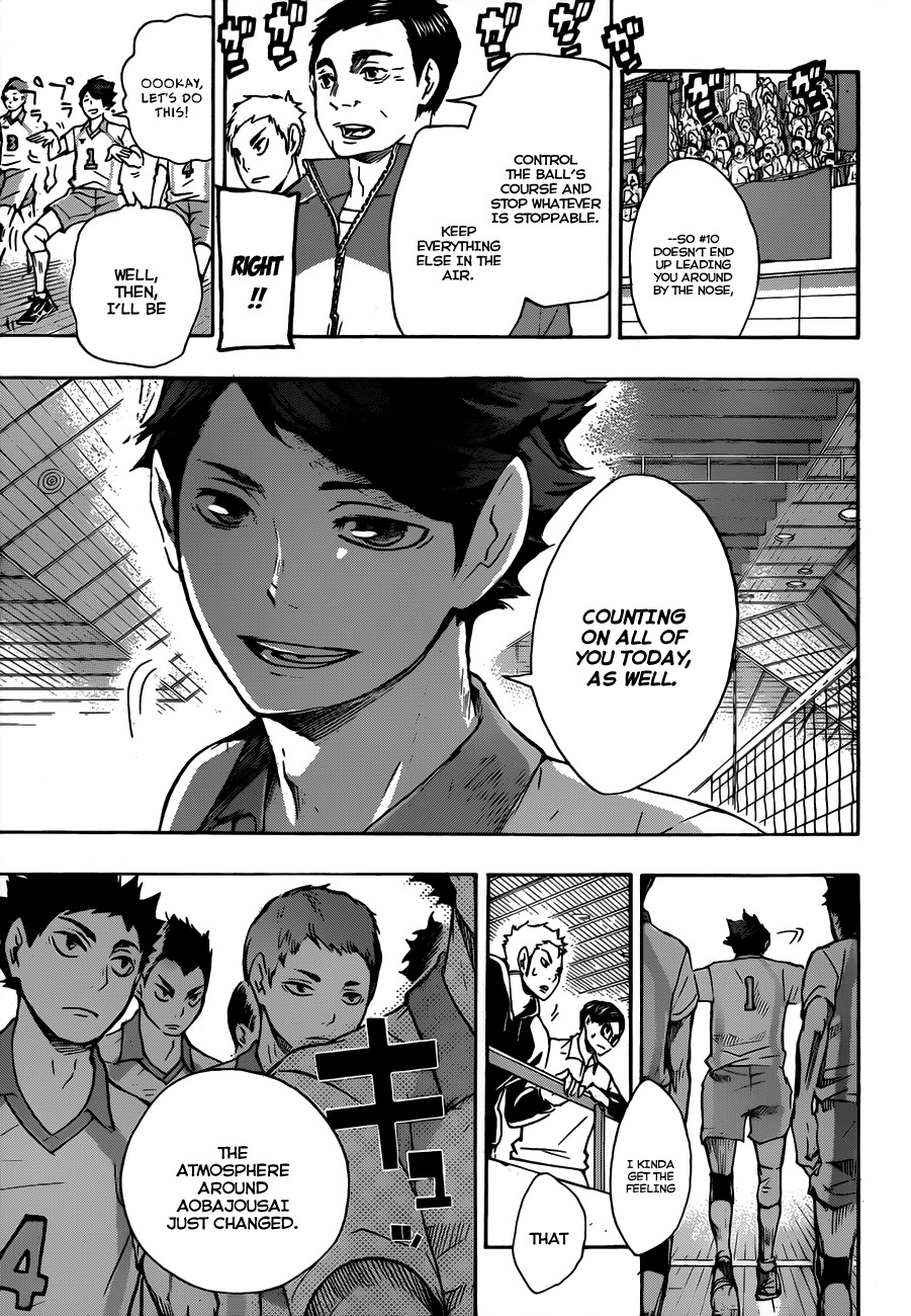 Haikyuu!! chapter 49 page 11