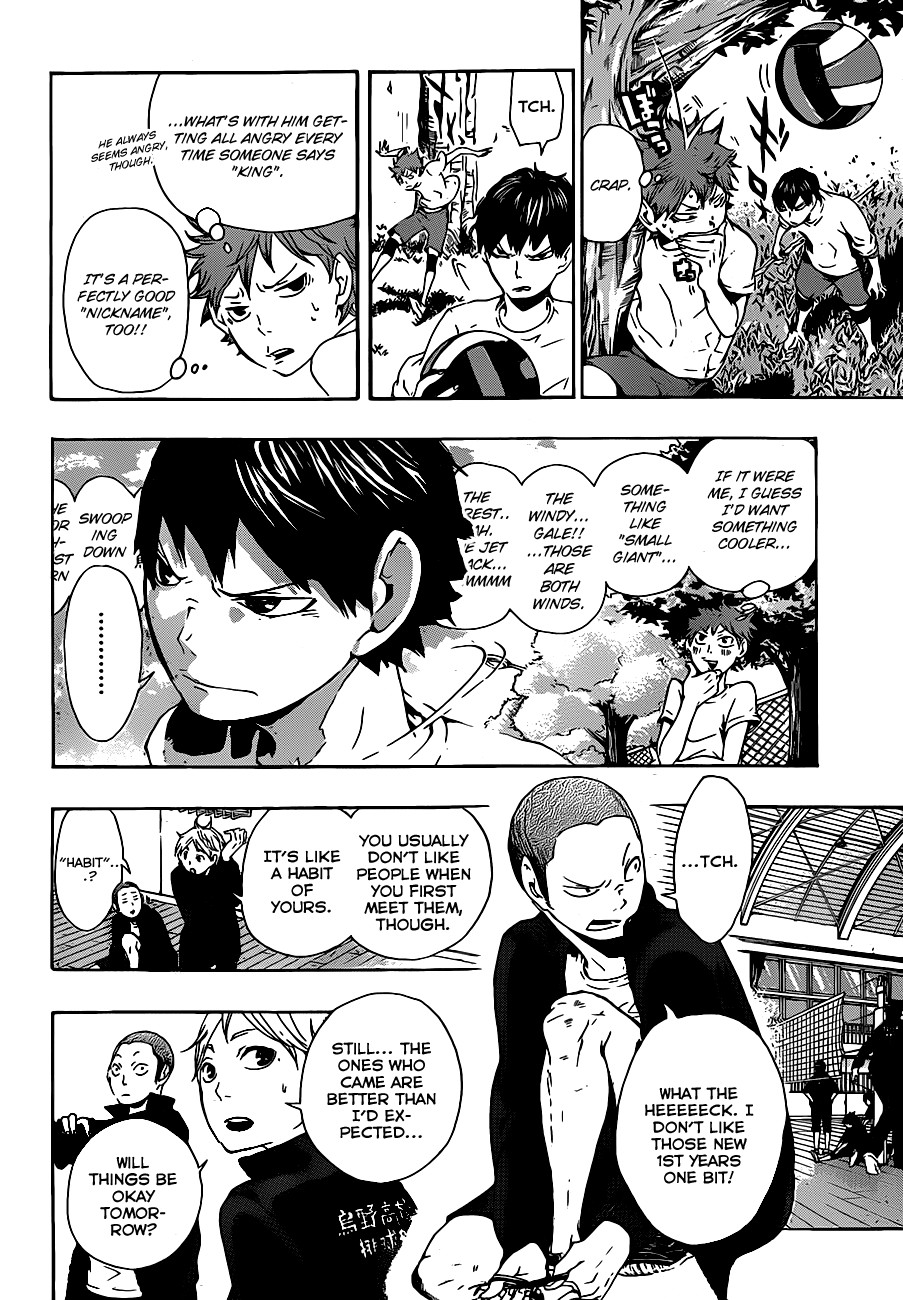 Haikyuu!! chapter 5 page 8