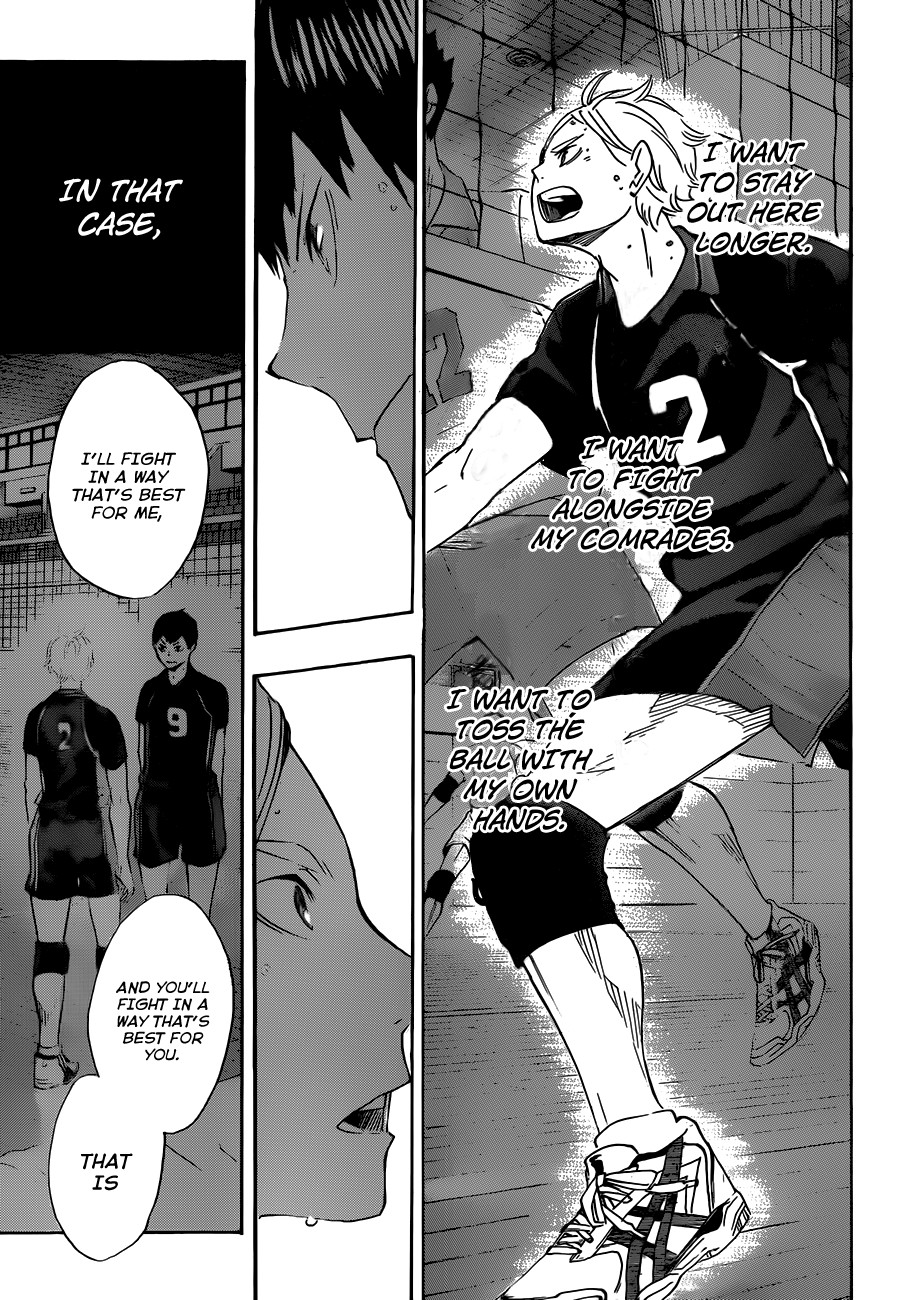 Haikyuu!! chapter 57 page 11