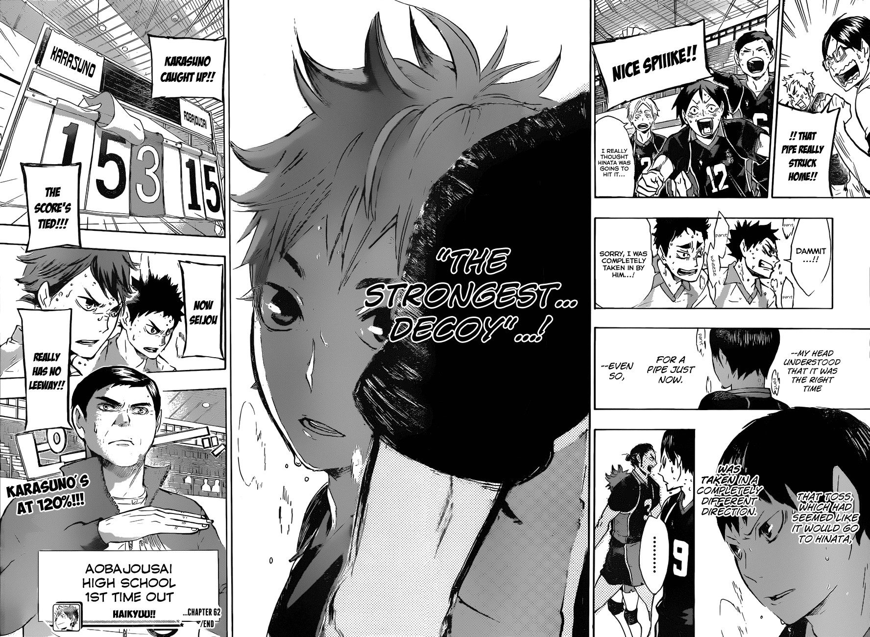 Haikyuu!! chapter 62 page 15