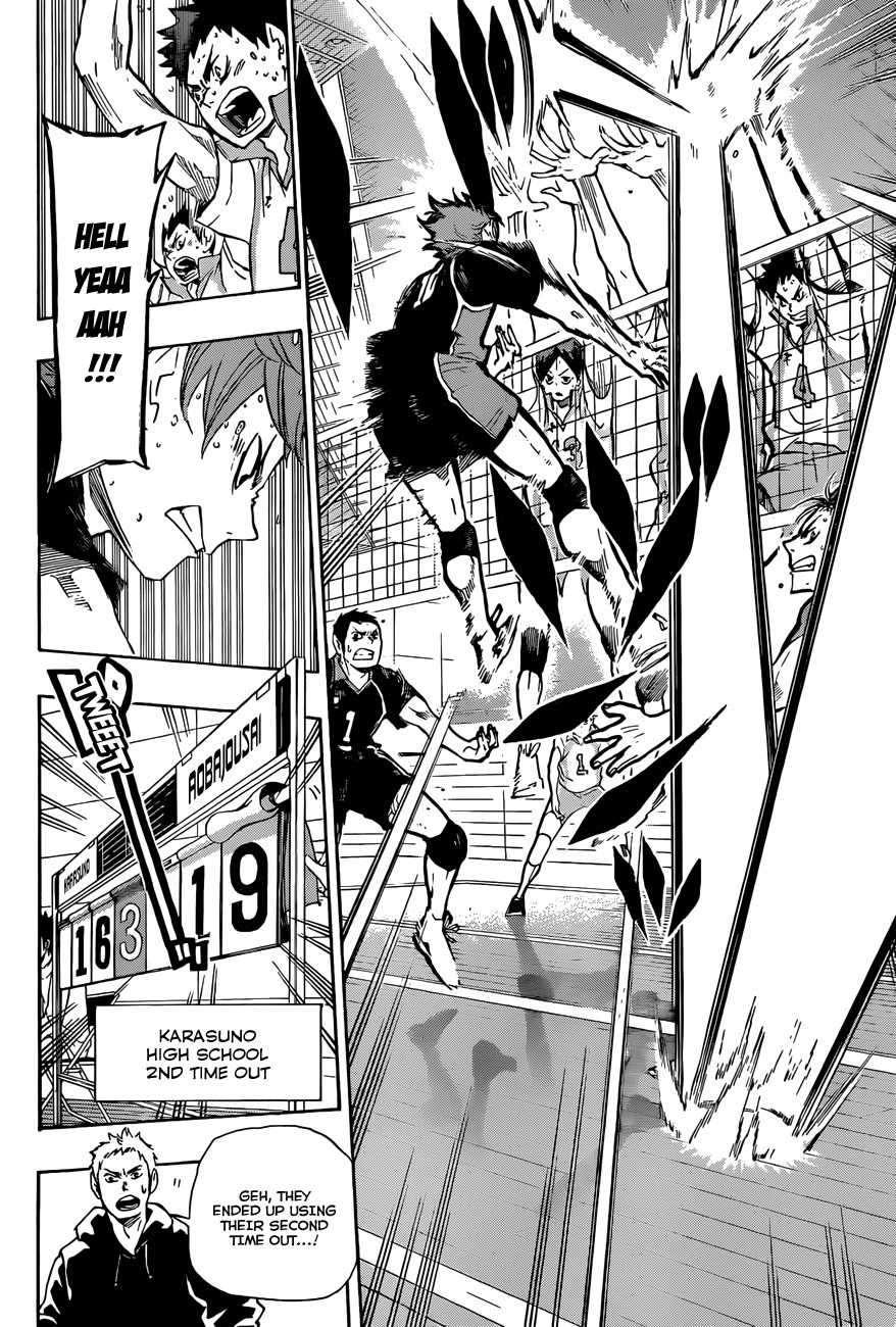 Haikyuu!! chapter 63 page 16