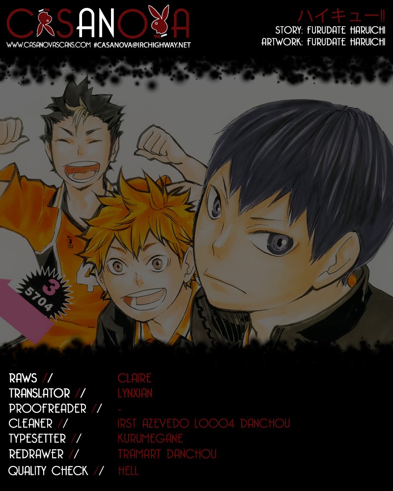 Haikyuu!! chapter 66 page 1