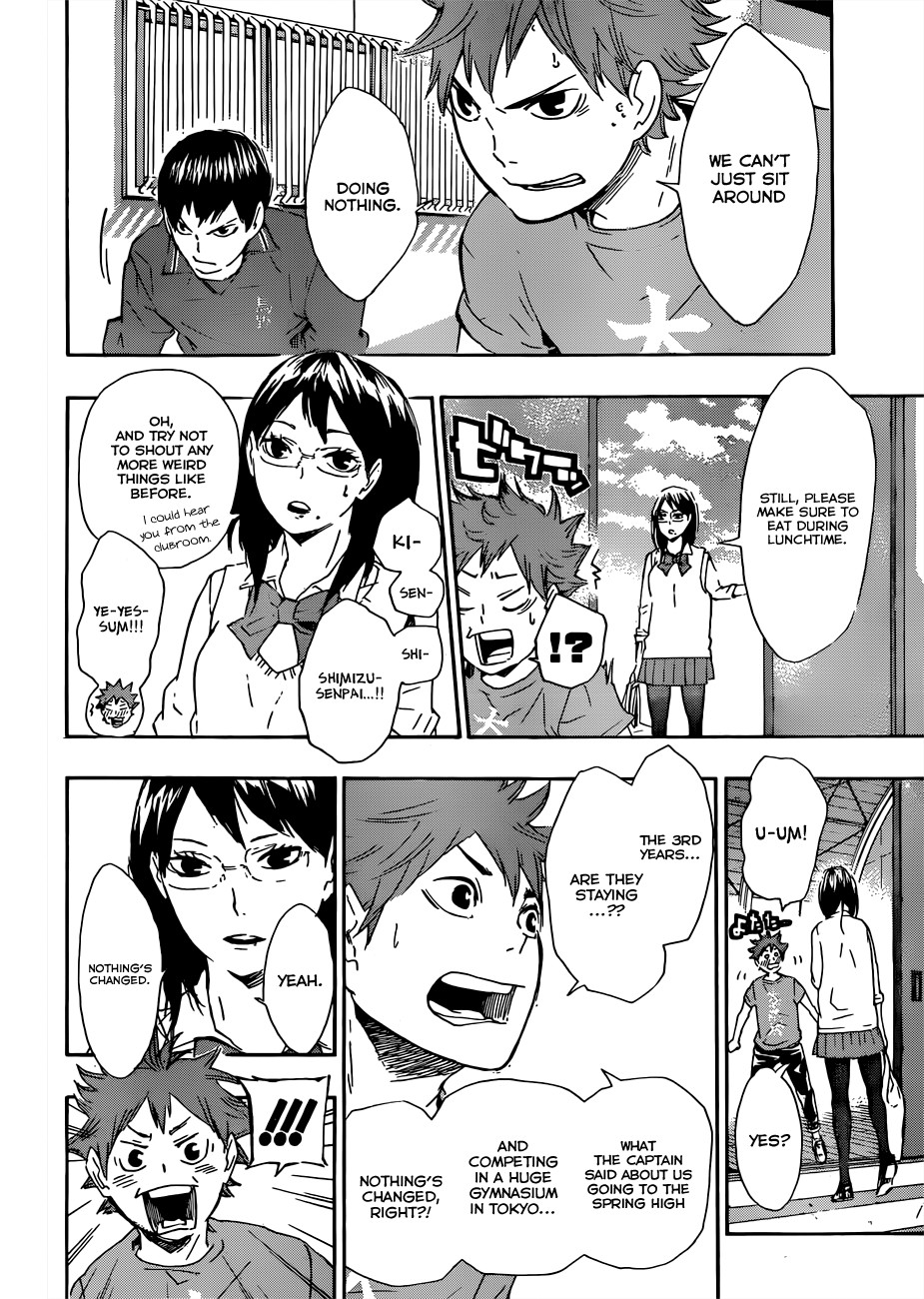 Haikyuu!! chapter 70 page 19