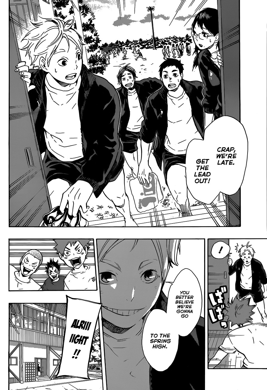 Haikyuu!! chapter 71 page 15