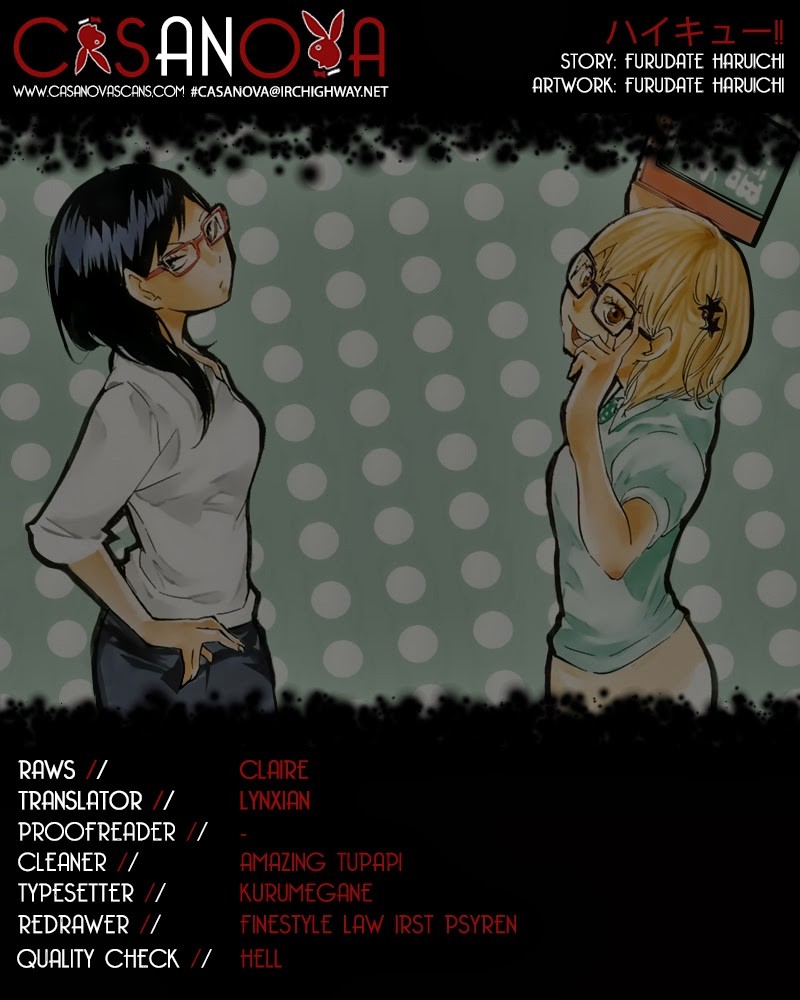 Haikyuu!! chapter 80 page 1