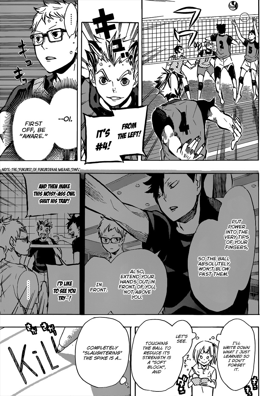 Haikyuu!! chapter 89 page 15