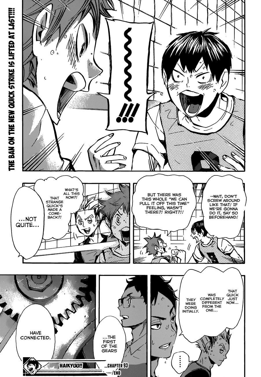 Haikyuu!! chapter 93 page 20