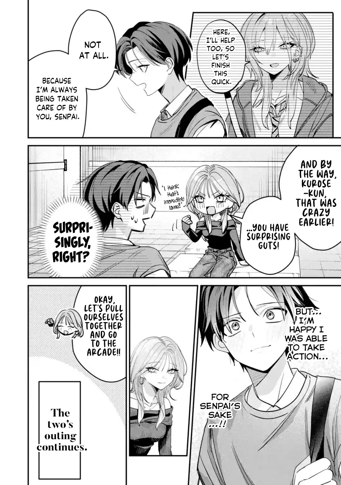 Haimiya-Senpai is Scary But Cute chapter 11 page 15