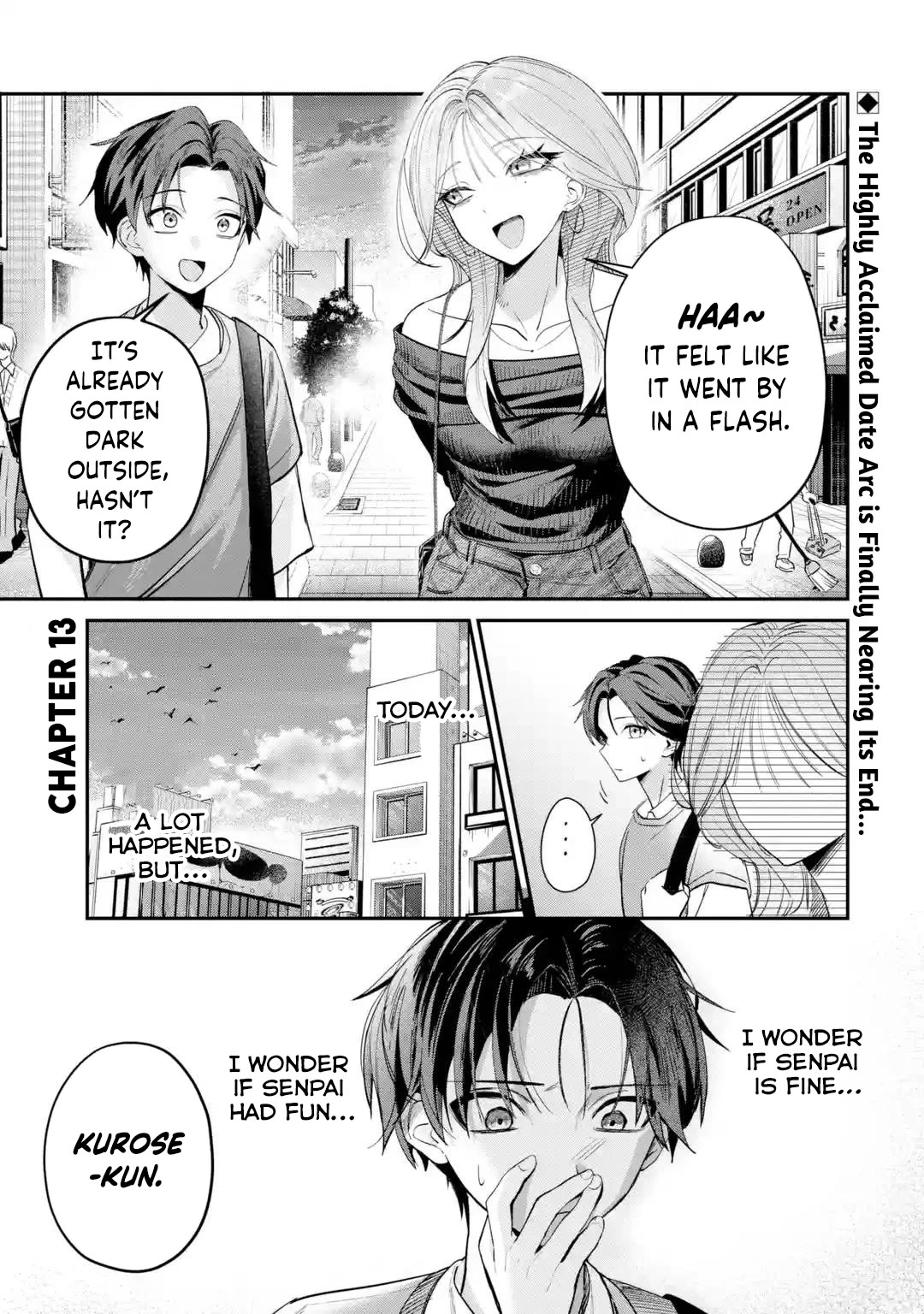 Haimiya-Senpai is Scary But Cute chapter 13 page 2