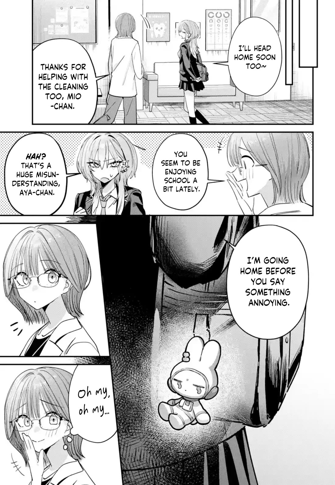 Haimiya-Senpai is Scary But Cute chapter 14 page 10