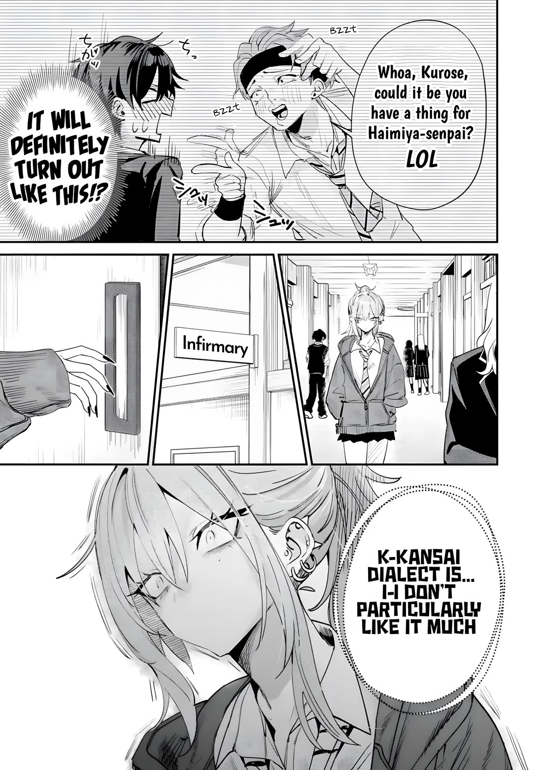 Haimiya-Senpai is Scary But Cute chapter 18 page 4