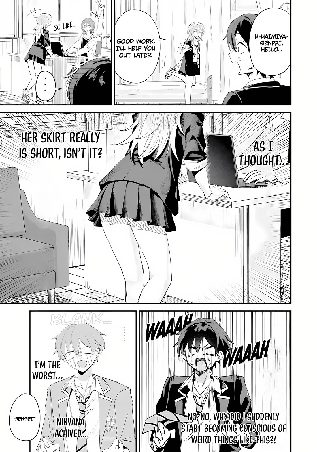 Haimiya-Senpai is Scary But Cute chapter 19 page 6