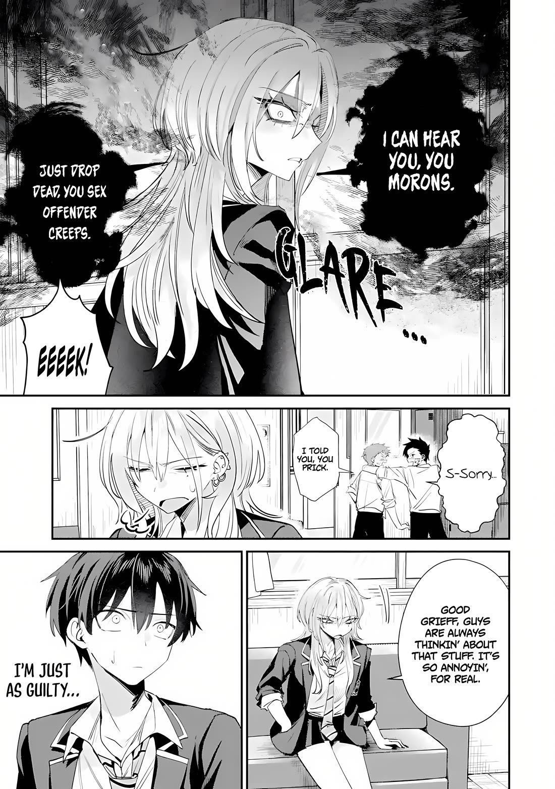 Haimiya-Senpai is Scary But Cute chapter 19 page 8