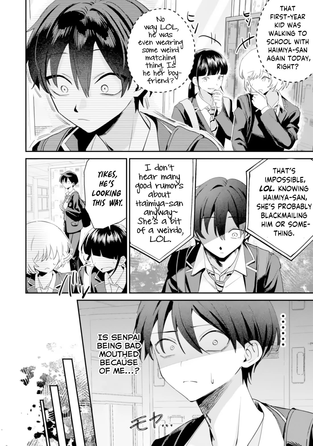 Haimiya-Senpai is Scary But Cute chapter 20 page 3