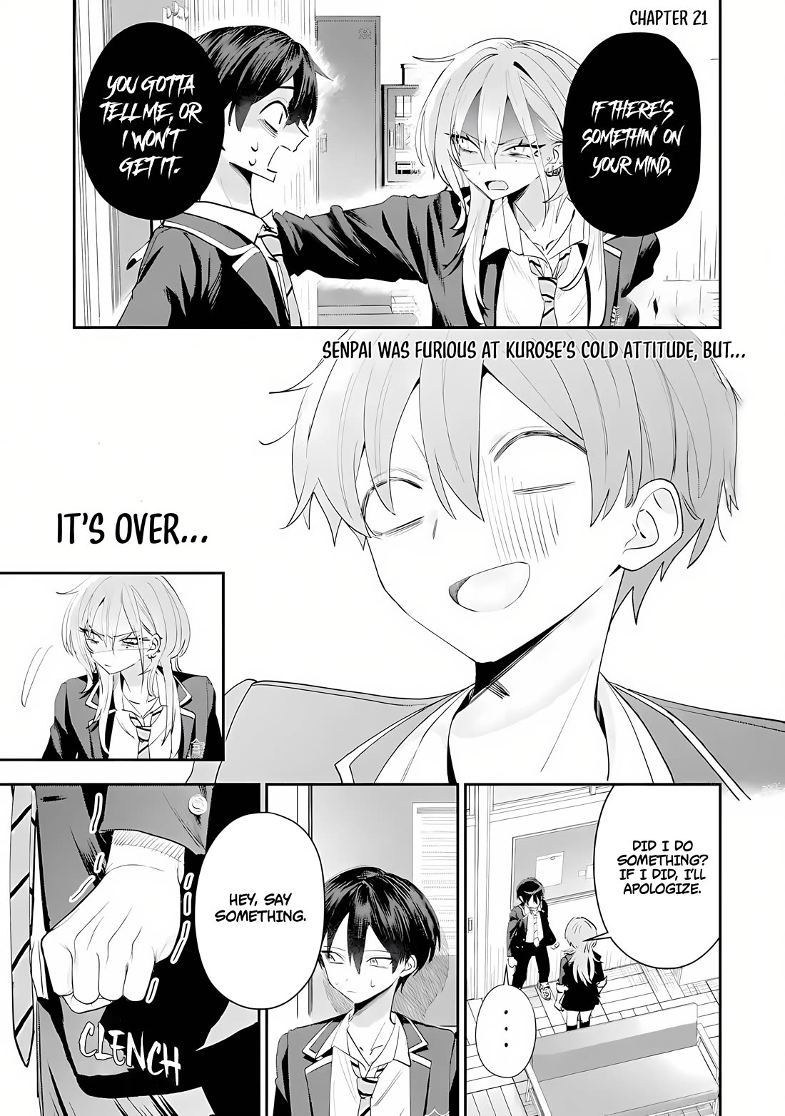 Haimiya-Senpai is Scary But Cute chapter 21 page 2