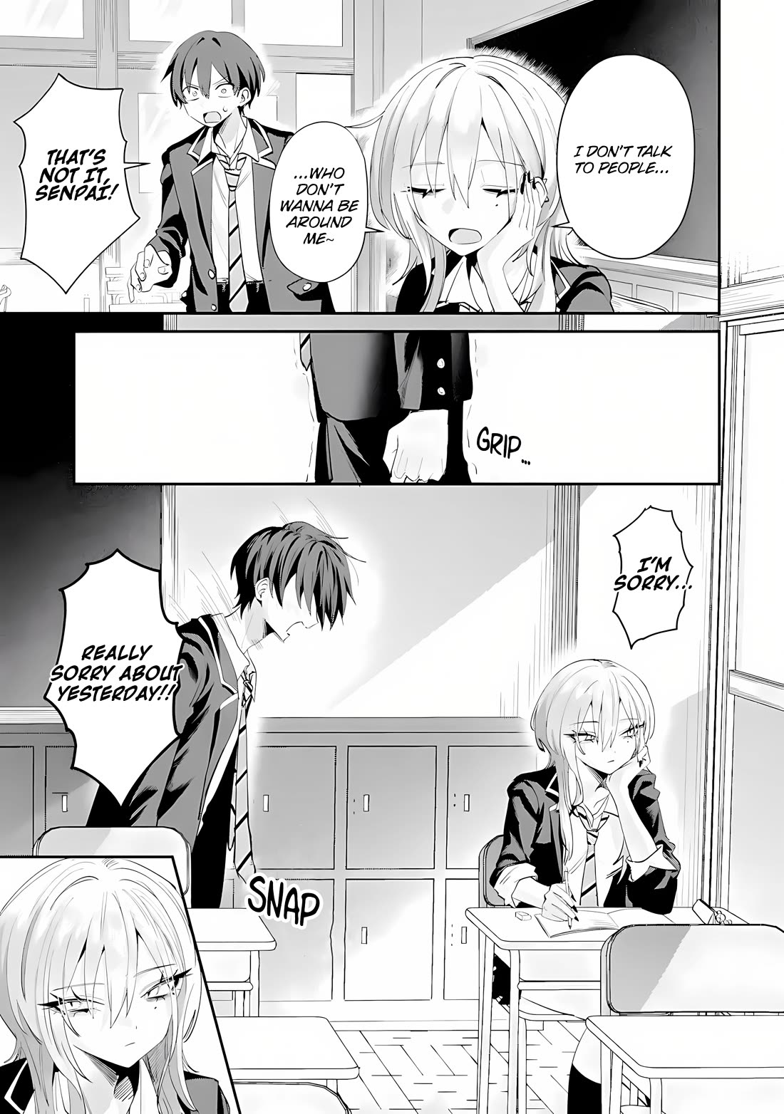 Haimiya-Senpai is Scary But Cute chapter 22 page 6