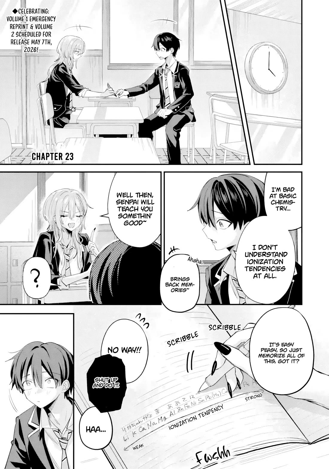 Haimiya-Senpai is Scary But Cute chapter 23 page 2