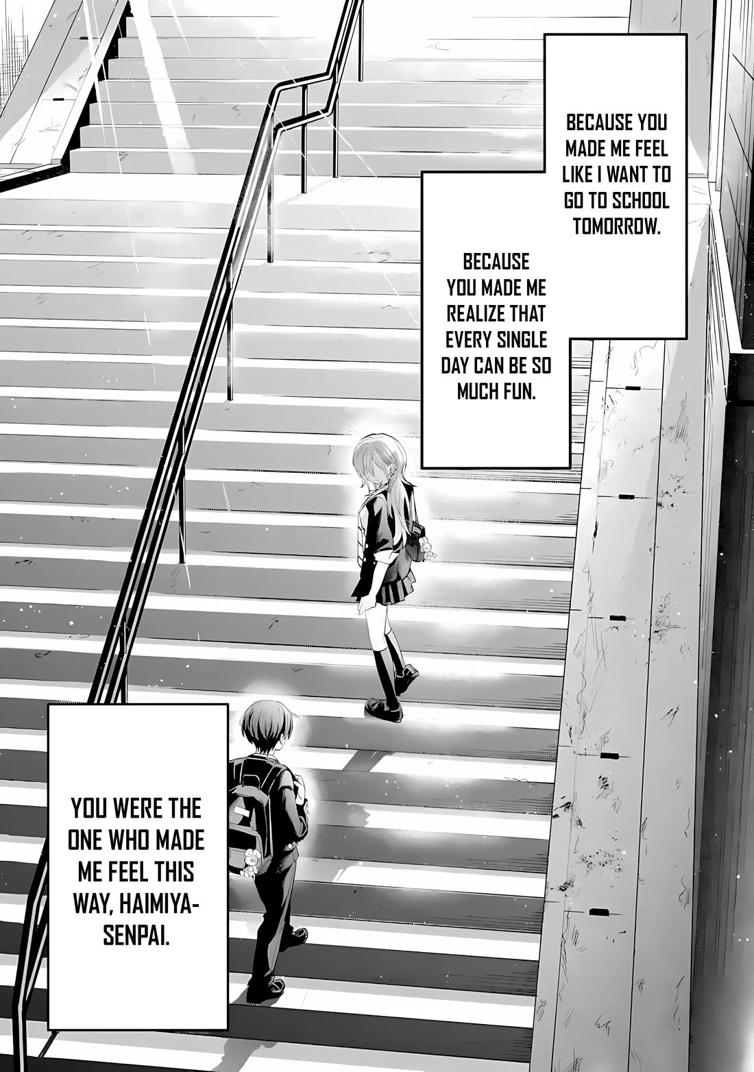 Haimiya-Senpai is Scary But Cute chapter 25 page 22