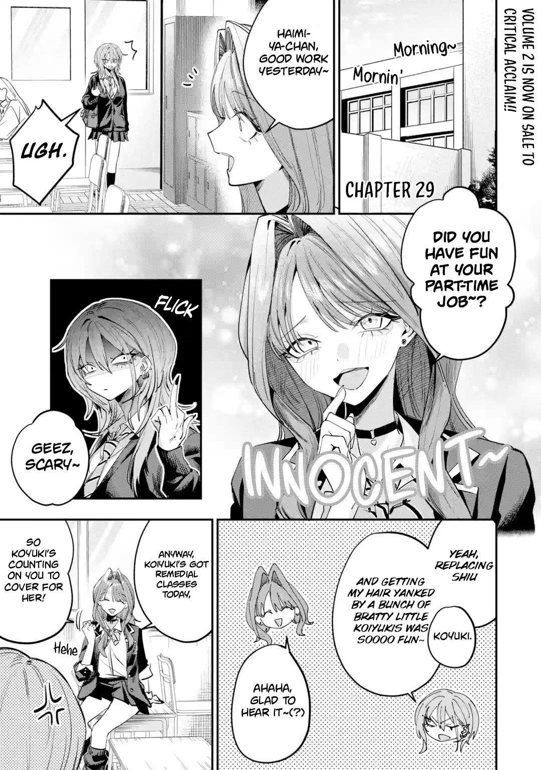 Haimiya-Senpai is Scary But Cute chapter 29.1 page 2