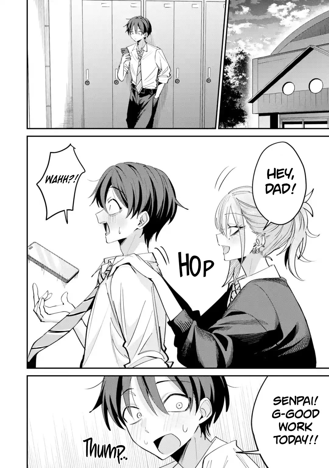 Haimiya-Senpai is Scary But Cute chapter 29.2 page 8