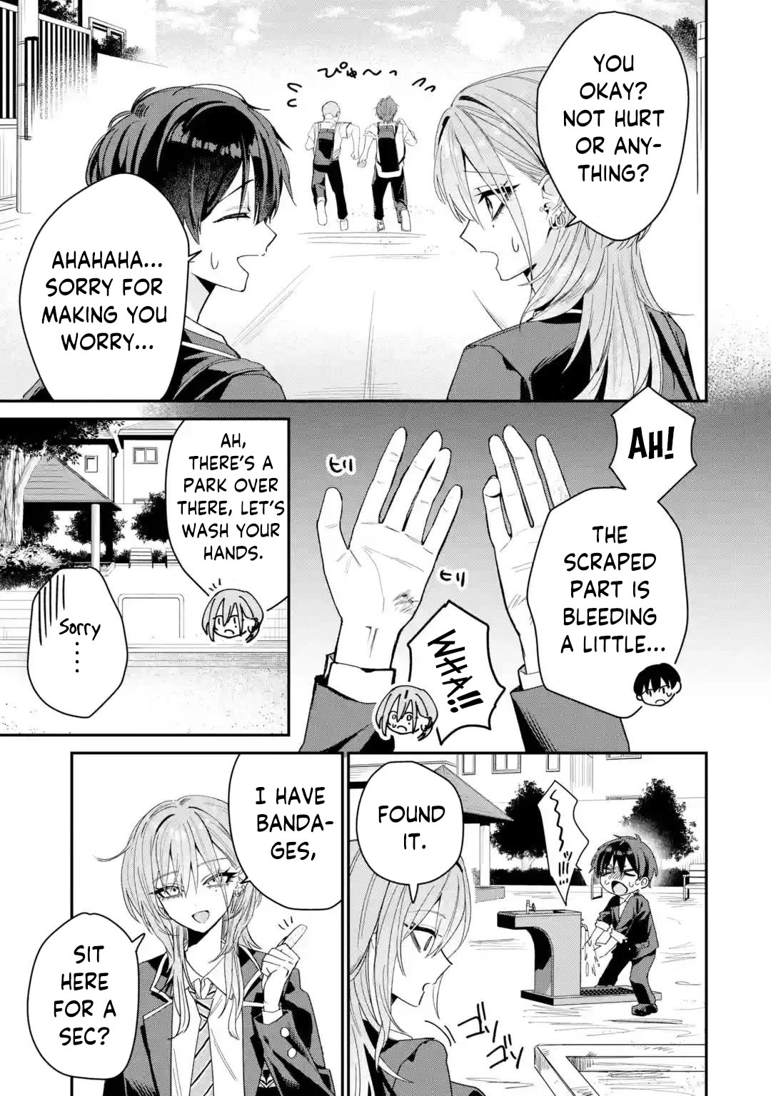 Haimiya-Senpai is Scary But Cute chapter 3 page 4